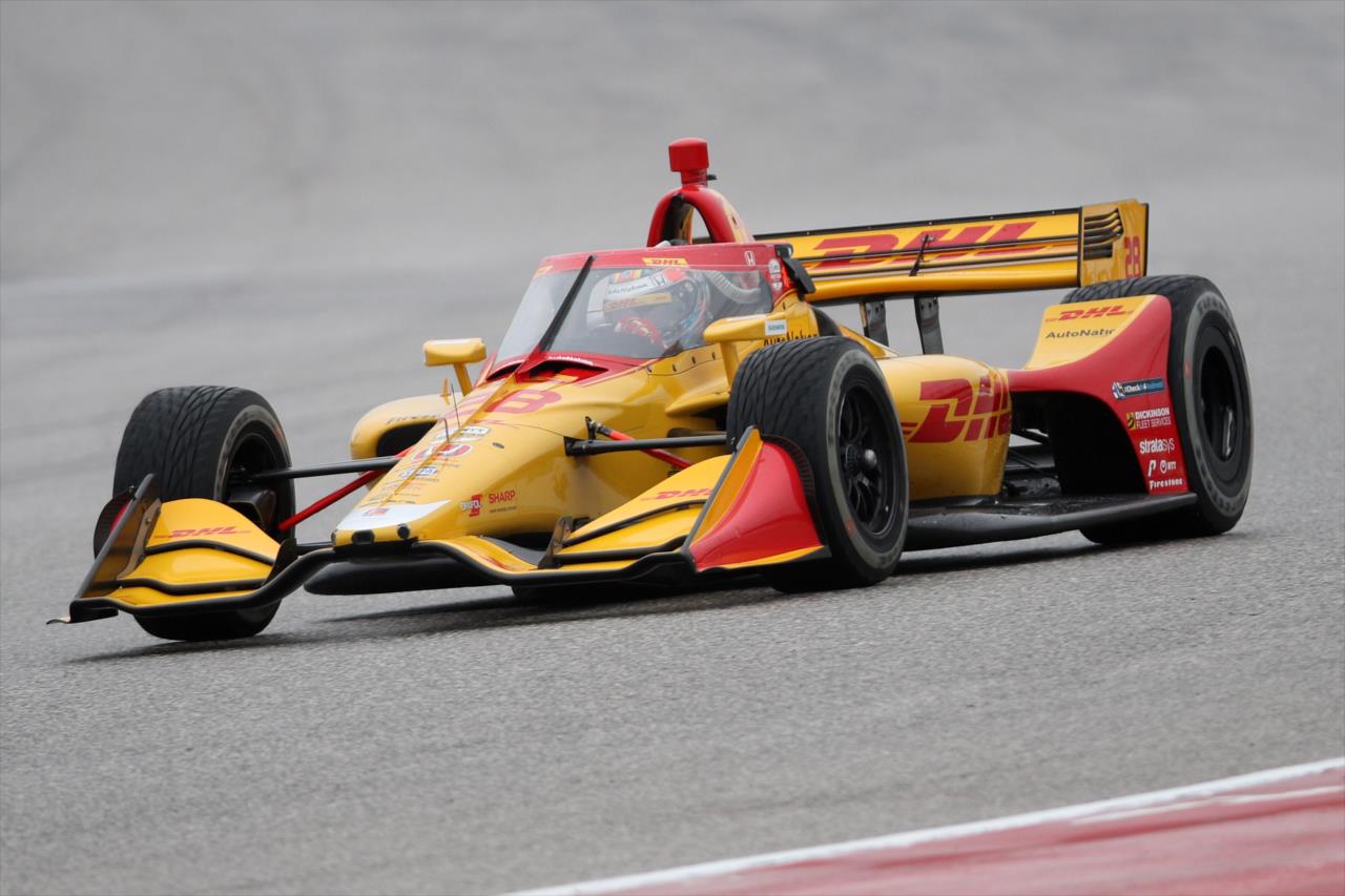 Ryan Hunter-Reay on course during the Open Test at Circuit of The Americas in Austin, TX -- Photo by: Chris Graythen (Getty Images)